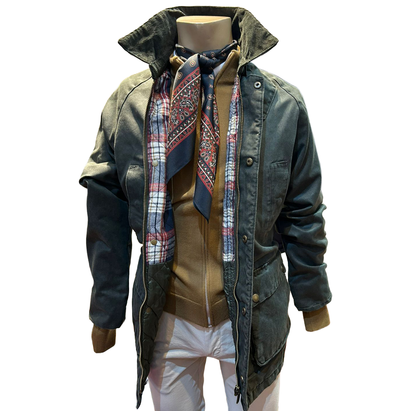 Art 1341 Campera Waterproof_Windproof verde